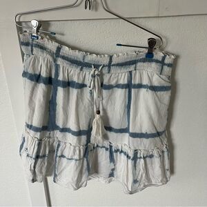 Pilcro Anthropologie Women's XL Tie Dye Skirt